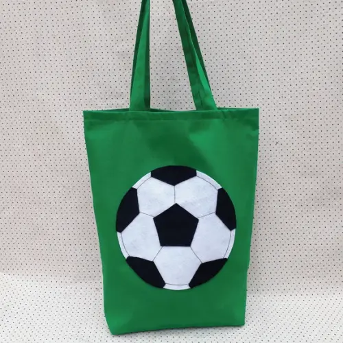 Sacola Bola de Futebol 25 x 30 cm