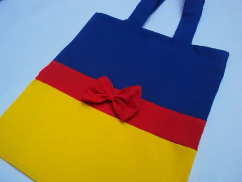 Sacolinha de Tecido para Lembrancinha Branca de Neve