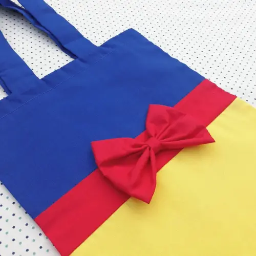 Sacolinha de Tecido para Lembrancinha Branca de Neve