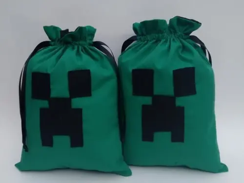 Saquinho Surpresa Festa Minecraft
