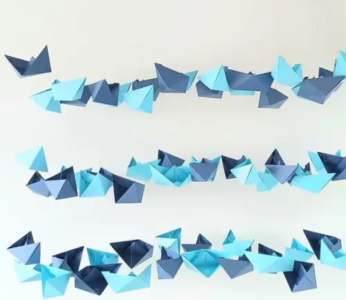 Fio com 3 Barcos