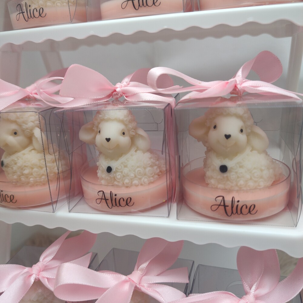 Lembrancinha Maternidade Vela Ovelha Aniversário