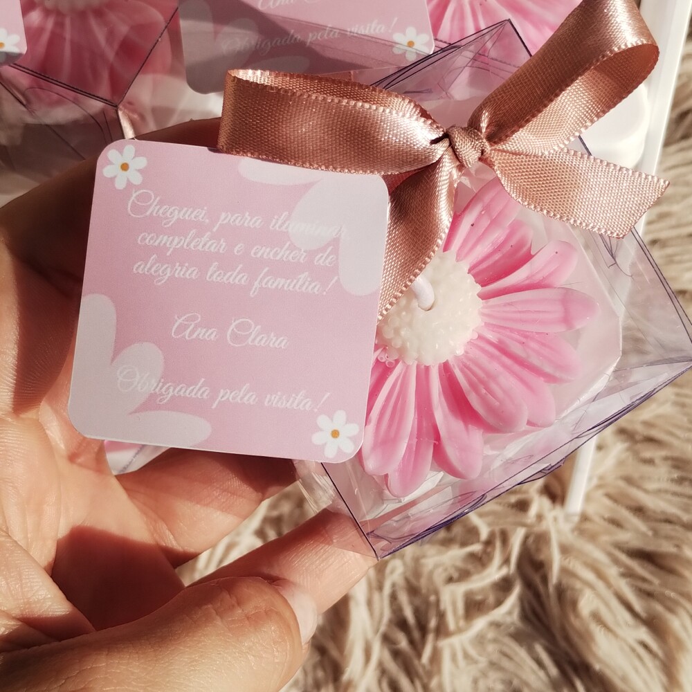 Vela Margarida Lembrancinha