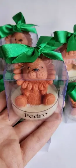 Vela Mini Leão Safari
