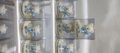 Vela Mini Ursinhos Panda Lembrancinha