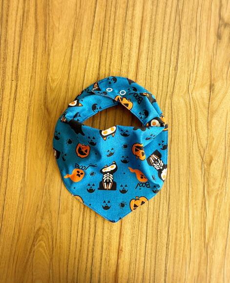 Babador Bandana Halloween Azul