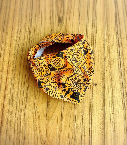 Babador Bandana Halloween Abóbora