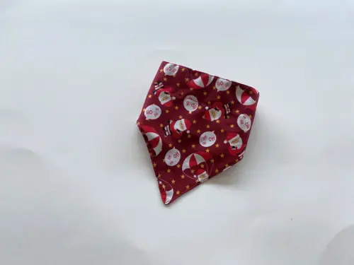 Bandana Pet Natalina Vermelha
