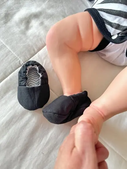 Sapatinho Pantufa Preto