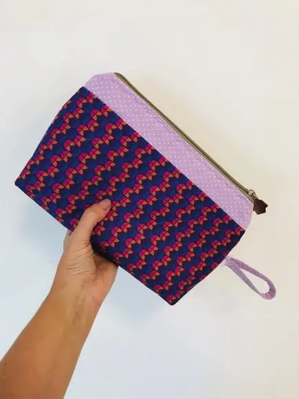 Necessaire Média Tecido Colors