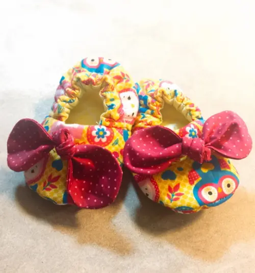 Sapatinho Bebê Corujinha