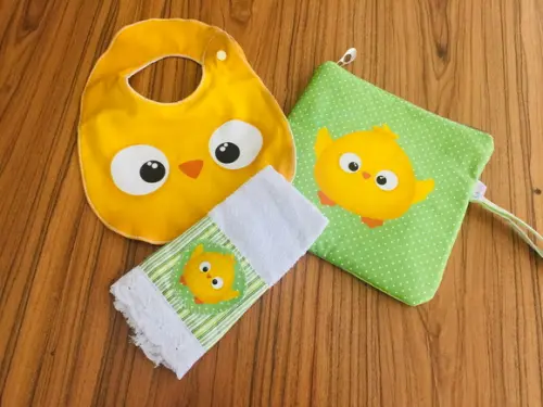 Jogo Bebê Passeio Galinho Amarelo