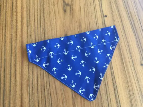 Bandana Pet Âncoras Azul