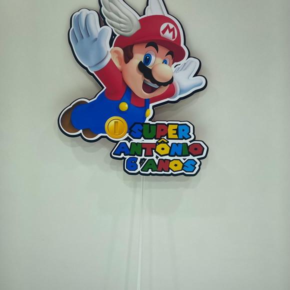 Topo de Bolo Super Mario Bros