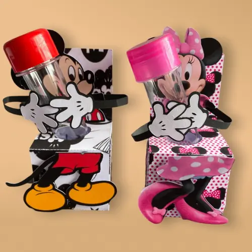 Caixa Porta Tubete Turma do Mickey