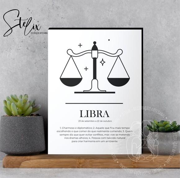 Quadro Significado dos Signo Libra Presente Libriano