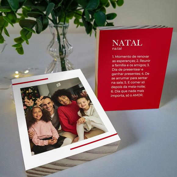 Quadro Significado de Natal Decoração Natalina Presente