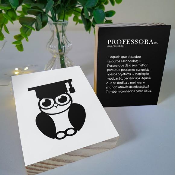 Quadros Significado Professora Presente Dia dos Professores
