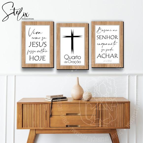 Quadros Decorativo para Quarto de Oração Oratórios e Igrejas