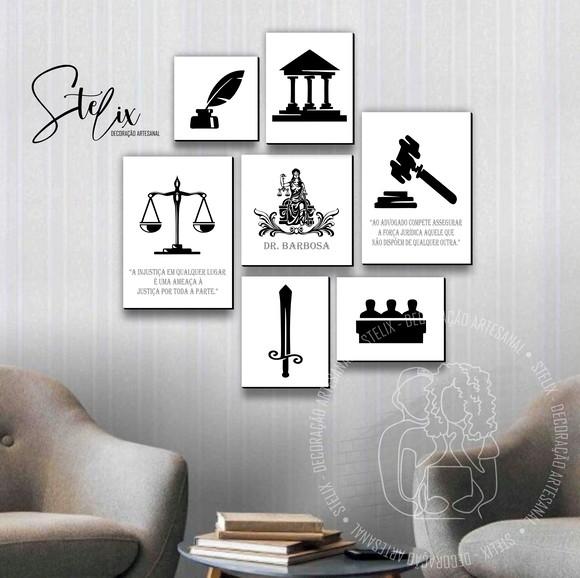 Quadros Decorativos para Advogado Escritório de Advocacia