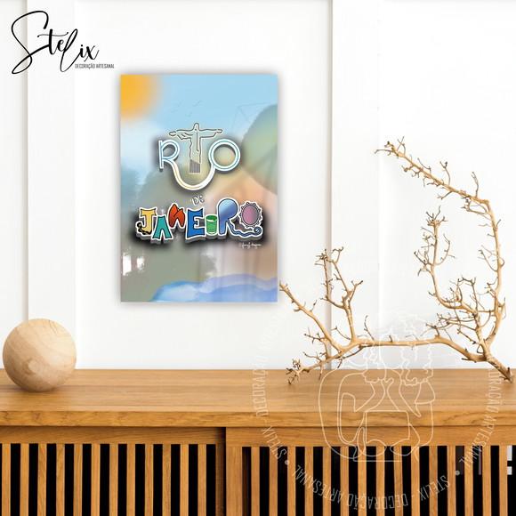 Quadro Rio de Janeiro Exclusivo 29x20