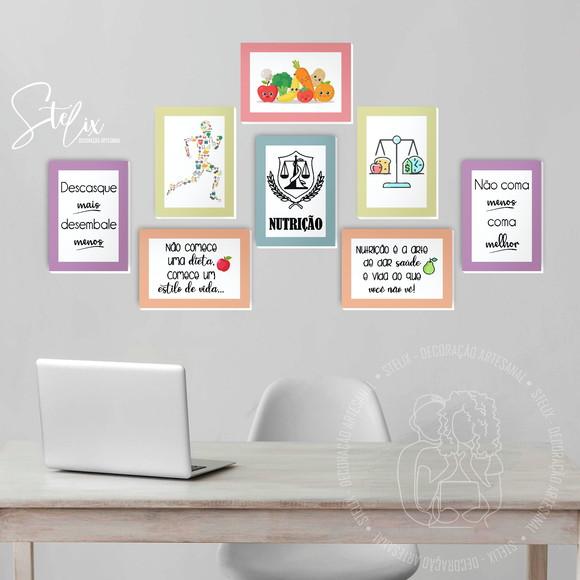 Quadros Decorativos para Nutricionista Infantil
