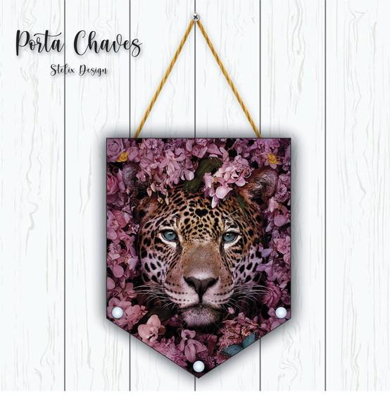 Porta Chaves em Flâmula de MDF Média
