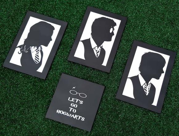 Quadros Decorativos Harry Potter