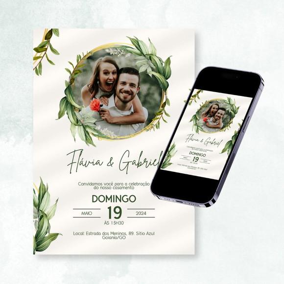 Convite Digital para Casamento