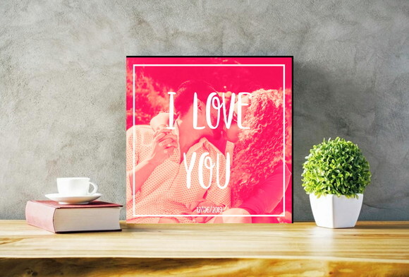 I Love You - Placa Decorativa 30X30