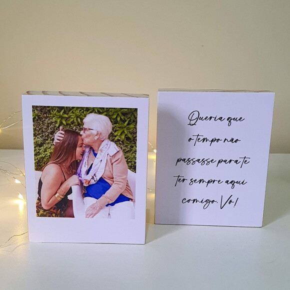 Kit de Quadros Personalizados presente de Vó