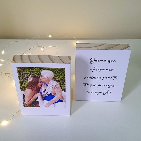 Kit de Quadros Personalizados presente de Vó