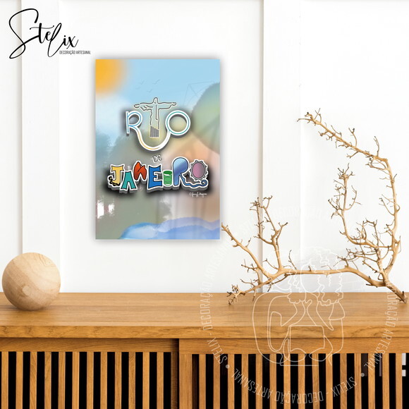 Quadro Rio de Janeiro Exclusivo 29x20
