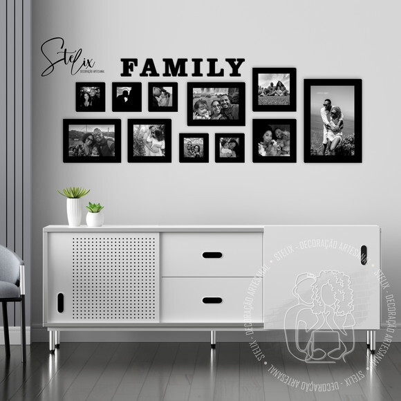Quadros com Fotografias de + Letras