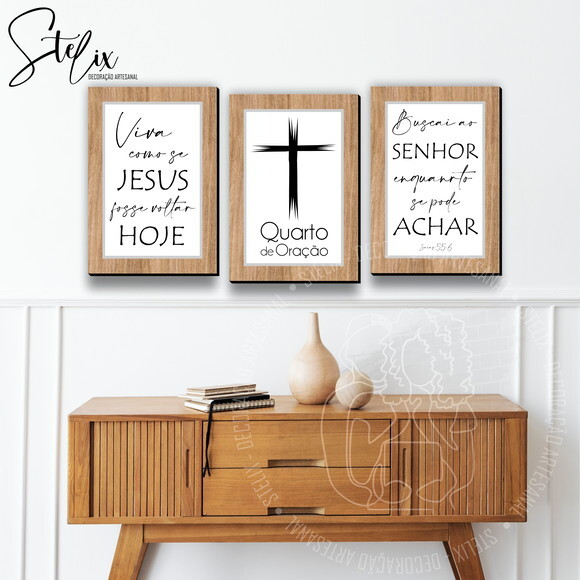 Quadros Decorativo para Quarto de Oração Oratórios e Igrejas