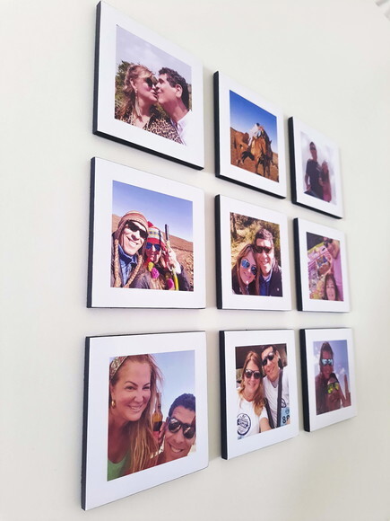 Quadros Decorativos com Fotos Família Amigos Personalizado