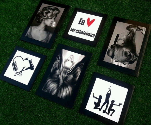 Quadros para Cabeleireira Salão de Beleza