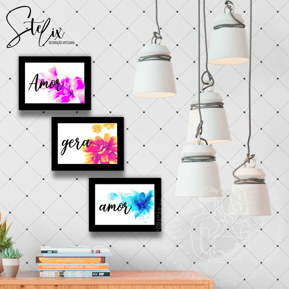 Quadros para Sala Amor Gera Amor