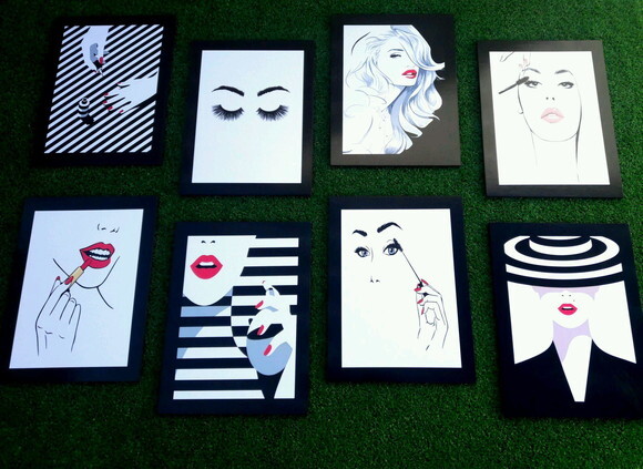 Quadros para Salão de Beleza