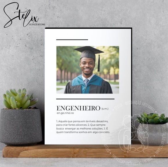 Quadros Significado de Engenheiro Presente