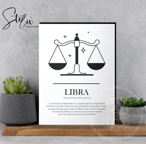 Quadro Significado dos Signo Libra Presente Libriano