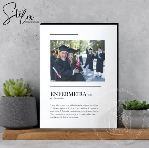 Quadros Significado de Enfermeira Presente para Enfermeira