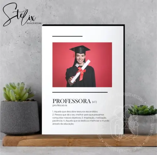 Quadro Significado Professora Presente