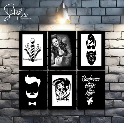 Quadros Decorativos para Barbearia