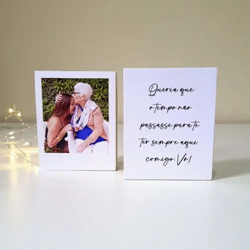 Kit de Quadros Personalizados "presente de Vó"
