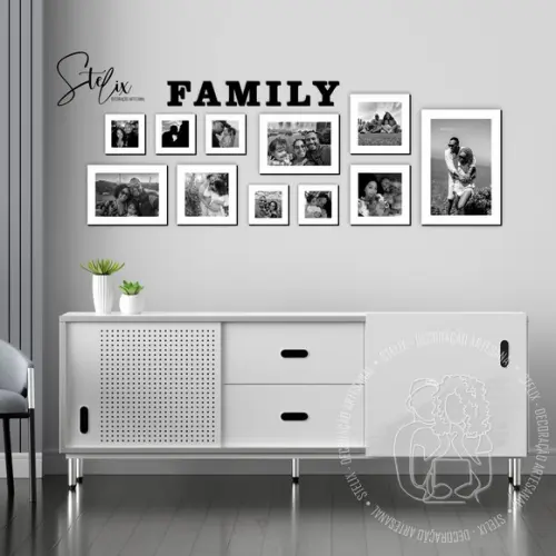 Quadros com Fotografias de + Letras