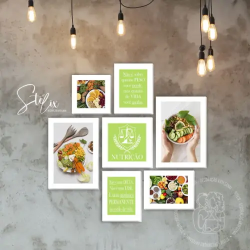 Quadros para Consultório de Nutricionista Decoração Nutrição