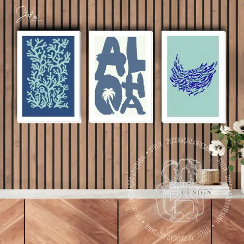 Quadros Praiano, Aloha Decoração Praiana