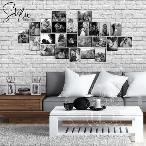 Quadros Decorativos com Fotos Família Amigos Personalizado