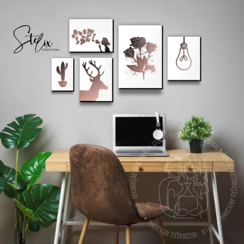 Quadros Decorativos para Sala Moderno Minimalista